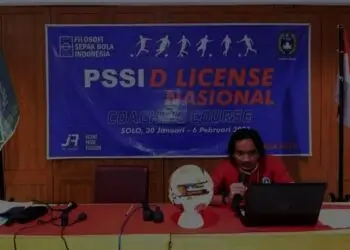 Gelandang Persita Tangerang Ikut Kursus Kepelatihan Lisensi D
