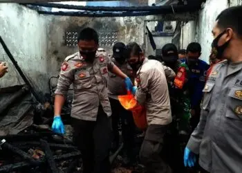 Dua Rumah Terbakar di Rangkasbitung