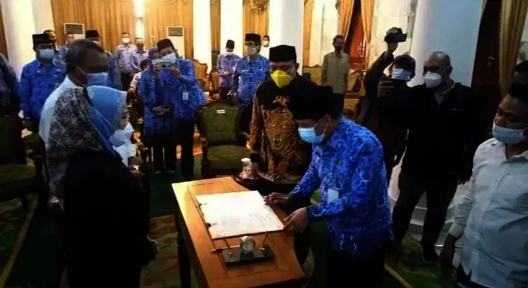 Sekda Kabupaten Serang Resmi Jabat Plh Bupati Serang