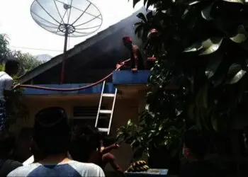 Korsleting Listrik Picu Kebakaran Rumah di Labuan Pandeglang