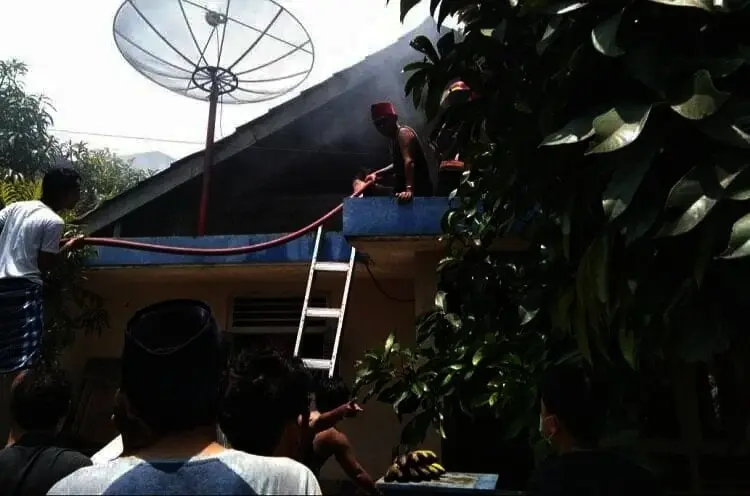 Korsleting Listrik Picu Kebakaran Rumah di Labuan Pandeglang