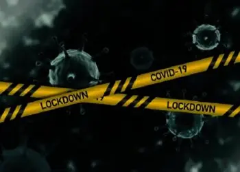Giliran Kantor BKAD Kabupaten Lebak di Lockdown