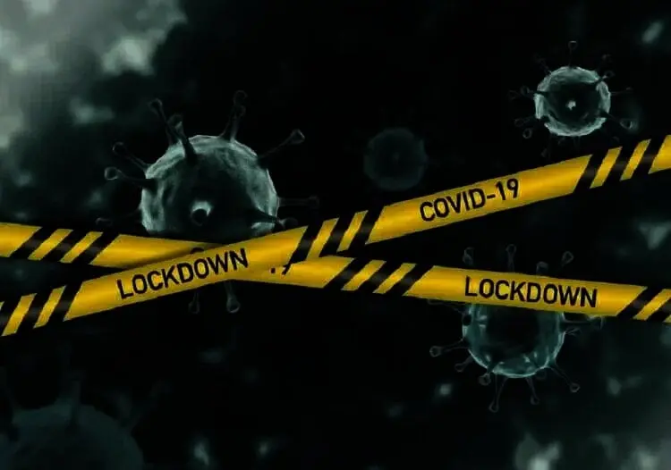 Giliran Kantor BKAD Kabupaten Lebak di Lockdown