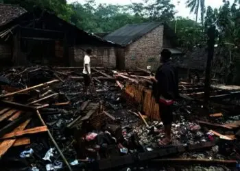 Bangunan Majelis dan Dapur Rumah di Pandeglang Ludes Terbakar
