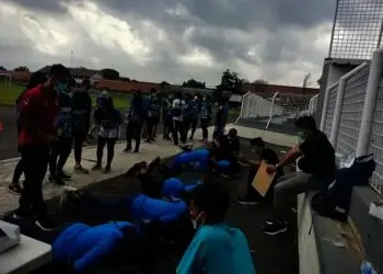 500 Atlet Kota Tangerang Tes Fisik
