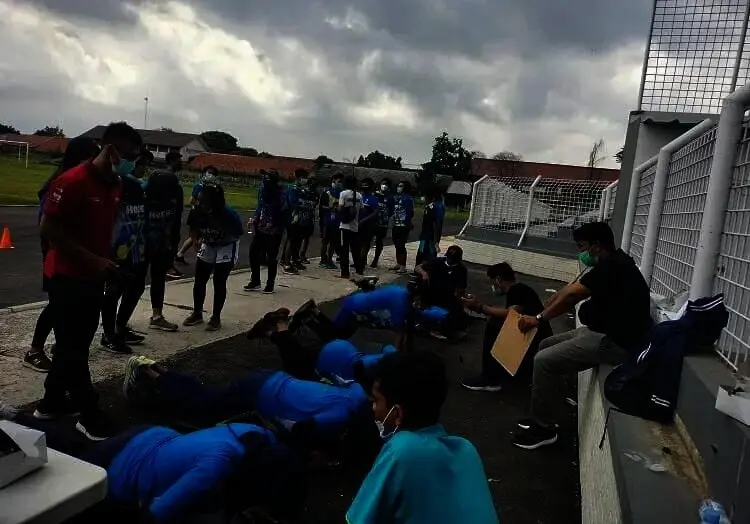 500 Atlet Kota Tangerang Tes Fisik