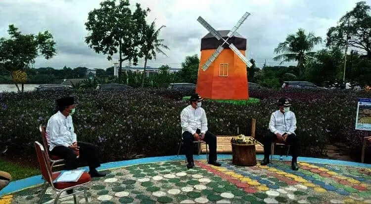 Korban Pohon Tumbang di Kota Tangerang Kini Dapat Santunan