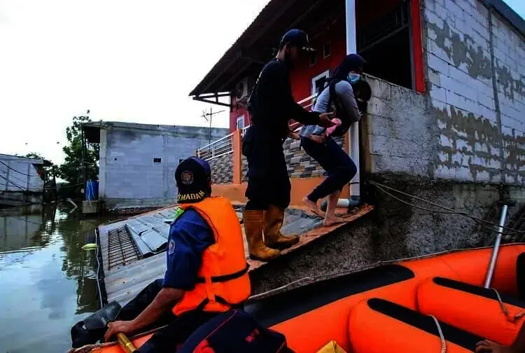 15.876 Jiwa Terdampak Banjir, Banjir di Periuk Damai Masih Dua Meter