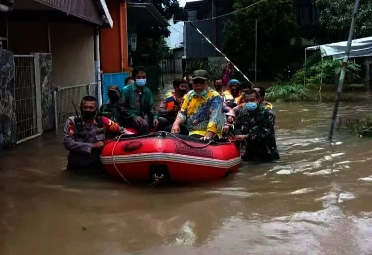 Pemkot Tangsel Akan Lakukan Perbaikan, BPBD Siapkan Perahu Karet