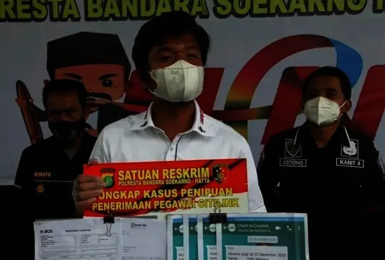 Penipu Perekrutan Pegawai Maskapai Citilink Ditangkap