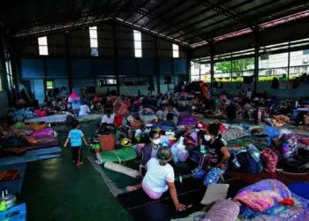 Posko Pengungsian Korban Banjir Periuk