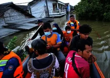 Banjir di Perumahan Priuk Damai, Kota Tangerang