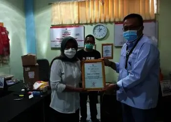 PMI Kota Cilegon Terima Bantuan Alat Rapid Test Covid-19