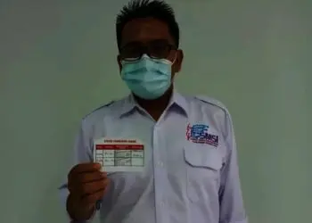 Sekretaris SMSI Kabupaten Pandeglang Ajak Wartawan Divaksin