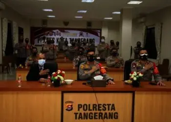 Polresta Tangerang Gelar Bintek dengan Mahasiswa