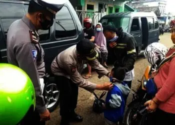 Pemberian Masker Gratis di Kabupaten Pandeglang Capai 117.119