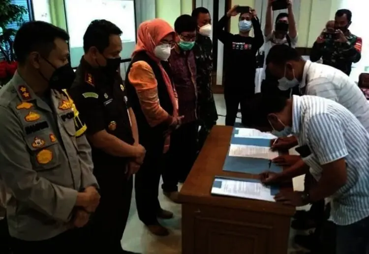 Kapolres Janji Tindak Tegas Penyimpangan BPNT Kabupaten Pandeglang