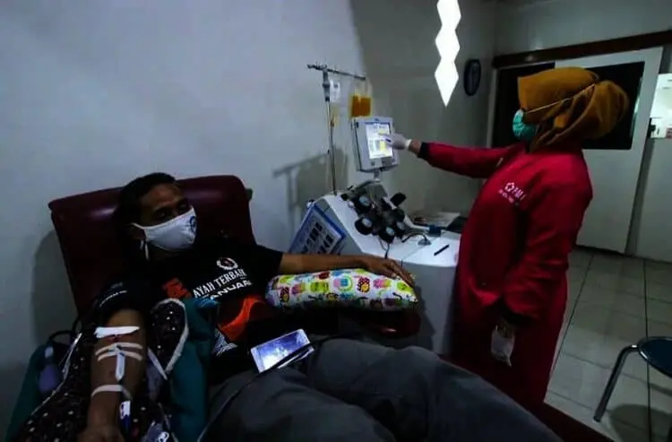 Pendonor Plasma Darah Konvalesen Masih Minim di Kota Tangerang