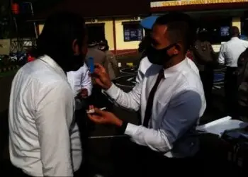 Antisipasi Penyalahgunaan Narkoba, Polres Pandeglang Gelar Tes Air Liur