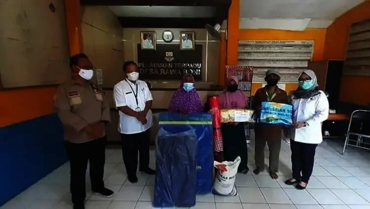 Korban Puting Beliung di Pakuhaji Kembali Dapatkan Bantuan