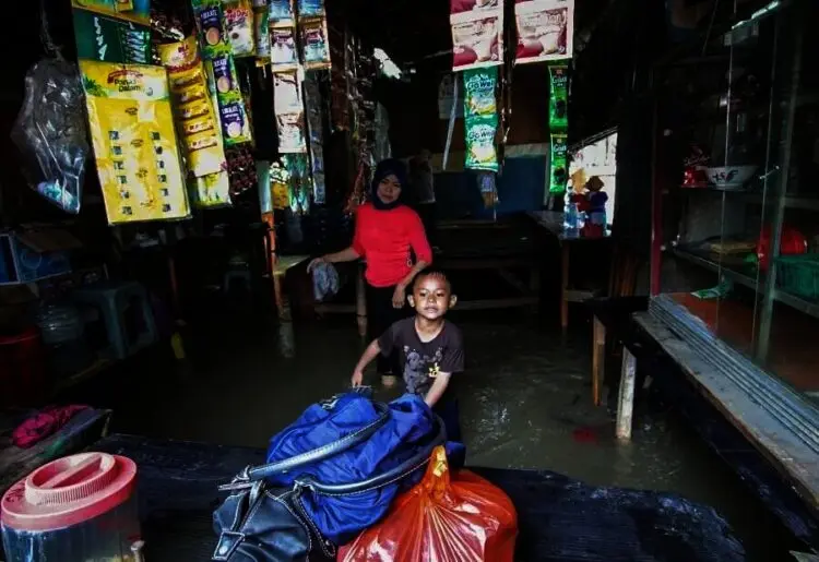 Imbas Hujan Deras di Kota Tangerang, 11 Lokasi Tergenang Air