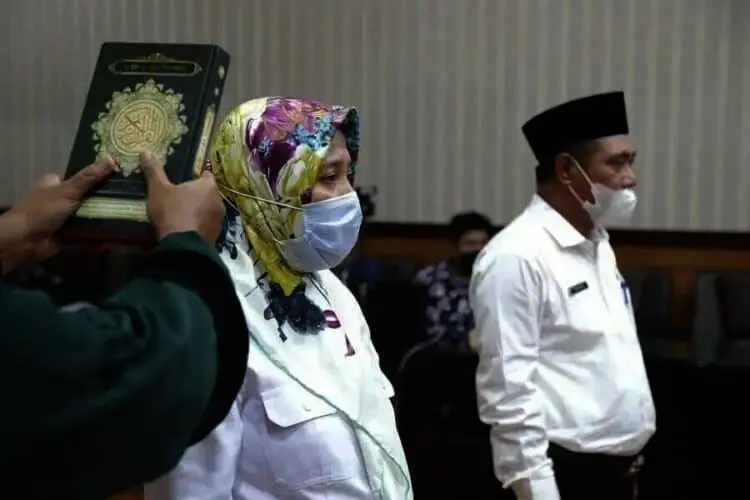 2 Pejabat Pemprov Banten Dilantik dan Disumpah Langsung