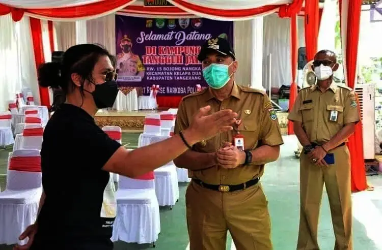 Bupati Zaki Apresiasi Kampung Tangguh Jaya di Bojong Nangka