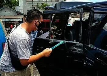 Modus Pecah Kaca Mobil, Uang Rp 250 Juta Raib di Lebak