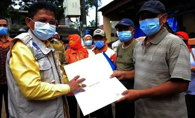 Disdukcapil Tangerang Fasilitasi Dokumen Rusak Akibat Banjir