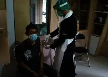 180 Orang Pegawai BPBD Kabupaten Serang Divaksin Covid-19