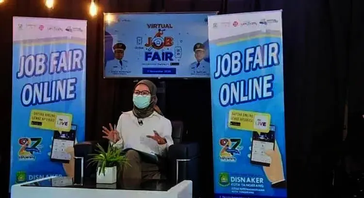 Bursa Kerja Daring di Kota Tangerang Dibuka Lagi