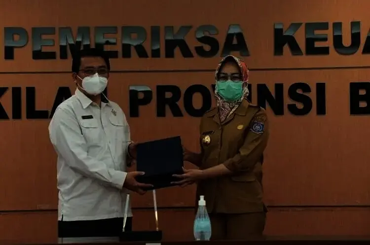 Pemkot Tangsel Serahkan LKPD Tahun 2020