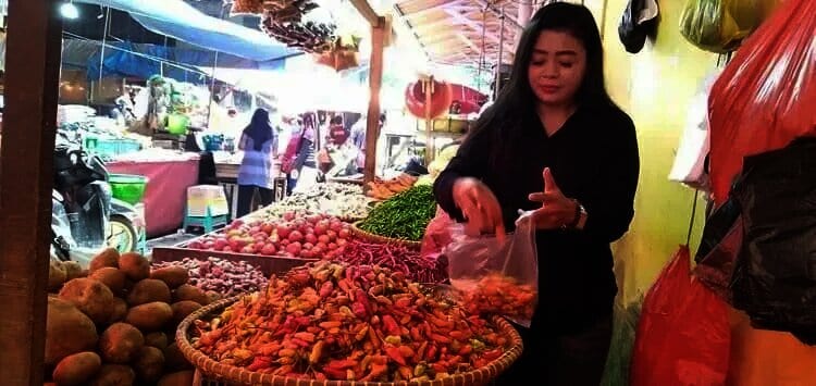 Harga “Cabai Setan” di Pasar Rangkasbitung Melebihi Harga Daging