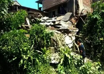 Sejumlah Santri Ponpes Al-Mutafaqqirin Nyaris Tertimpa Bangunan Dapur