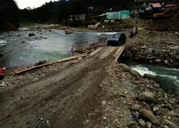 Jembatan Muara Kabupaten Lebak Belum Dibangun Lagi