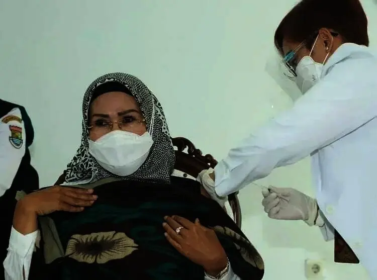Bupati Tatu Nyatakan Negatif Covid-19