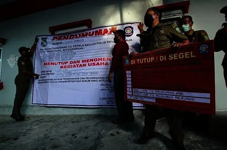 Disegel Satpol PP Kota Tangerang, Hotel Alona Langgar Empat Perda
