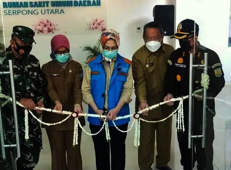 Diresmikan Airin, RSUD Serpong Utara Beroperasi Minggu Depan
