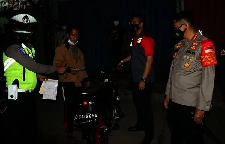 Terjaring Operasi Cipta Kondisi, Belasan Motor Knalpot Racing Disita