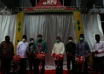 Wali Kota Airin Resmikan Kantor KPU Tangsel