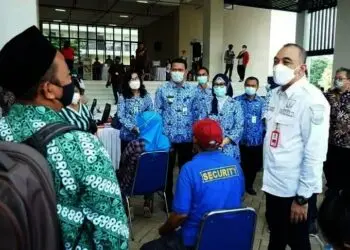 Rentan Terkena Virus, Vaksinasi Lansia di Kab. Tangerang Dipercepat