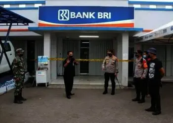 Tembak Penjaga, Perampok Gasak Rp300 Juta di Bank BRI Unit Kukun, Rajeg