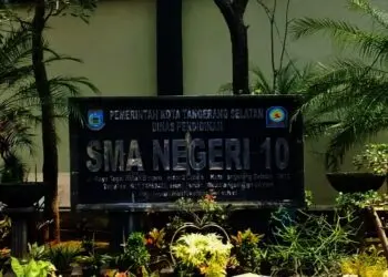SMAN 10 Tangsel Siapkan KBM Tatap Muka