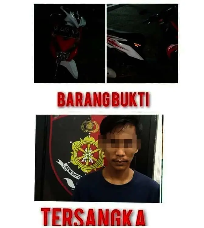 Penadah Motor Curian di Cikupa Tangerang Dihukum 4 Tahun Penjara