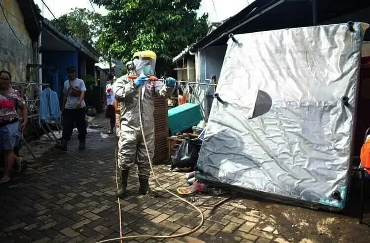 Pemulihan Banjir Periuk, PMI Kota Tangerang Turunkan Tim Sperying
