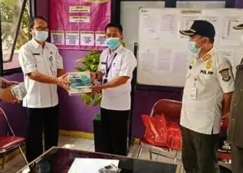 287 RT Masuk Zona Hijau, Camat Sepatan Cek Posko PPKM