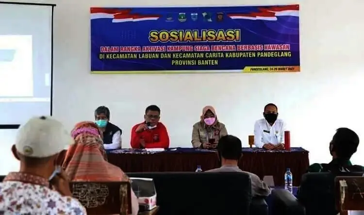 Tagana dan KSB di Pandeglang Diminta Matangkan Mitigasi Becana