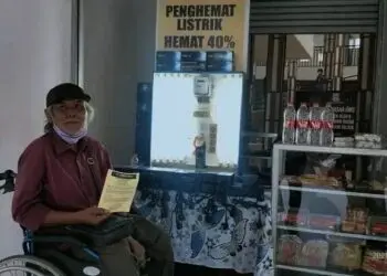 Pria Disabilitas Ciptakan Alat Penghemat Listrik