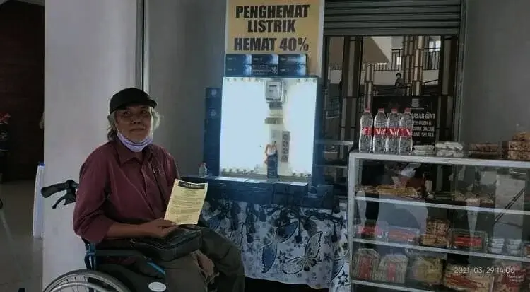 Pria Disabilitas Ciptakan Alat Penghemat Listrik