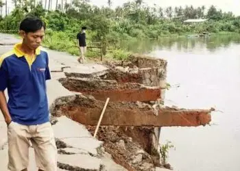 Jalan Kampung Amblas, Pemkab Tangerang Siap Ngecor